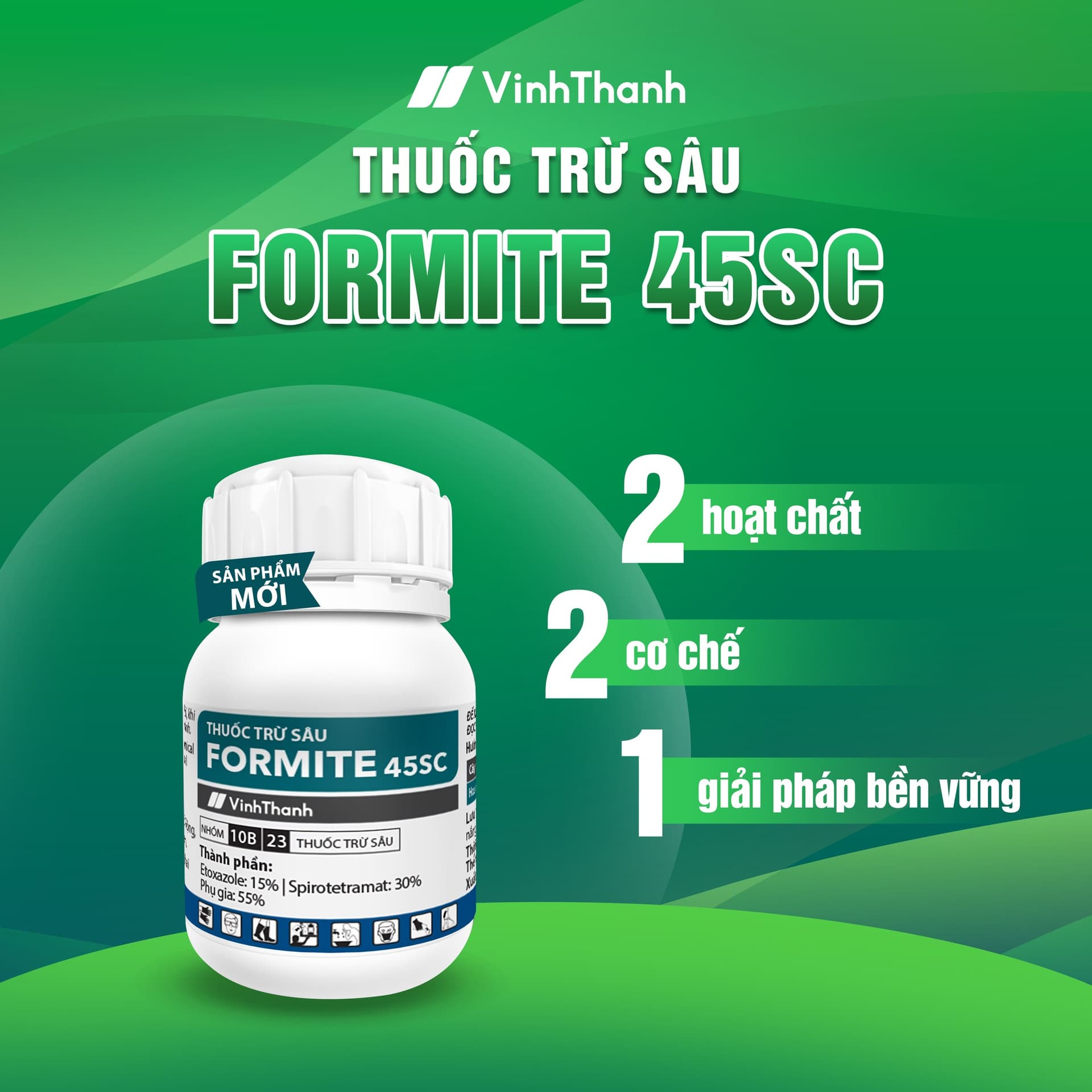 Đã Hàm Lượng Spirotetramat Cao Nhất Thị Trường, Lên Đến 30%, Vĩnh Thạnh Còn Phối Nữa, Ai Chơi Lại Trời?