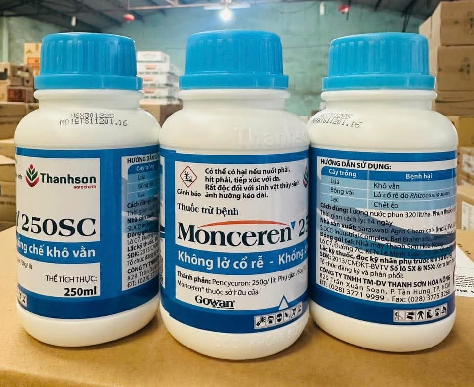 Sau Nhiều Năm Tháng Đứt Hàng, Monceren 250SC Đã Ra Hàng Ồ Ạt Và Đổi Tên Về Gowan, Giá Hơi Chát Hơn Nhiều Xíu